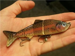 Kanan Relic Bass Fishing Lure Swimbait Rainbow Trout