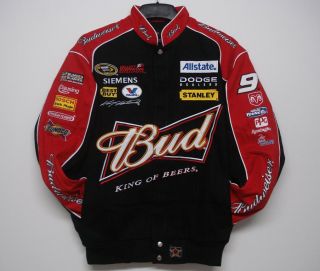NASCAR Sprint Kasey Kahne Bud Black Cotton Jacket XXXL