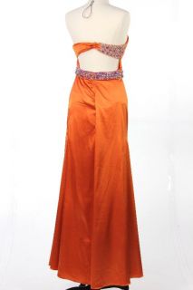 New Nika Niki Kapoor Womens WOW Prom Dress in Orange US Size 8