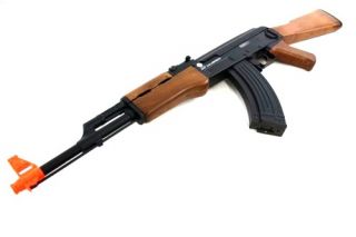 Airsoft Kalashnikov Licensed Full Size AK47 AEG Rifle w/ Full Rear