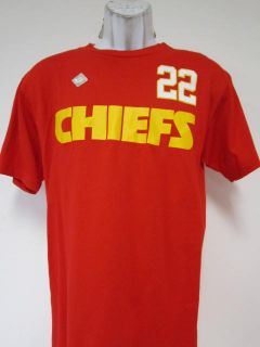 Kansas City Chiefs Reebok Mens 22 McCluster T Shirt Large