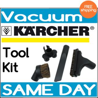 Karcher Compatible Vacuum Cleaner Tool Kit Brushes Dusting Crevice