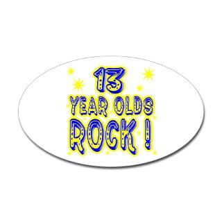 13 Birthday Stickers  Car Bumper Stickers, Decals, & More