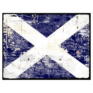 Wall Art > Posters > Scottish flag the Saltire Wall
