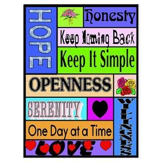 Wall Art  Posters  COLORED BLOCK SLOGANS Poster