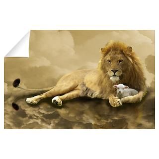 Wall Art  Wall Decals  Lion And Lamb Wall Decal