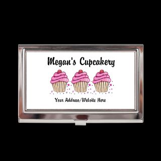 Business Gifts  Business Wallets  Custom Pink Cupcake Business