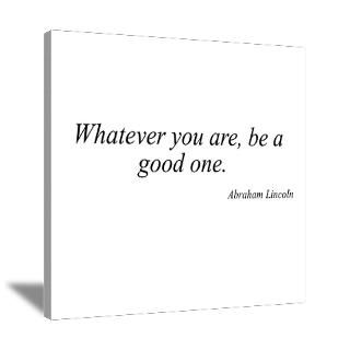  Wall Art  Canvas Art  Abraham Lincoln quote 118 Canvas Art