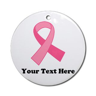 BCA2012 Gifts  BCA2012 Seasonal  Breast Cancer Ribbon Ornament