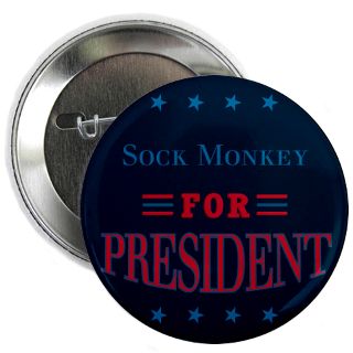 Sock Monkey For President Gifts & Merchandise  Sock Monkey For