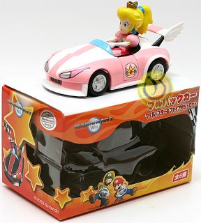 New Nintendo Mario Kart Wii Princess Peach Pullback Car