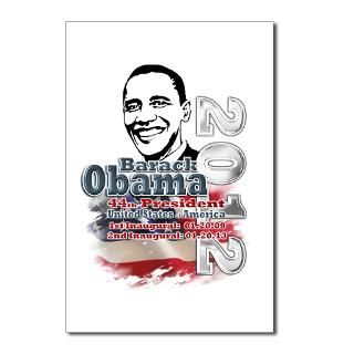Obama 2012 Postcards (Package of 8) for $9.50