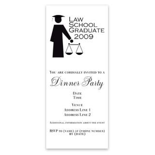 Law School Graduate 2009 Invitations for $1.50
