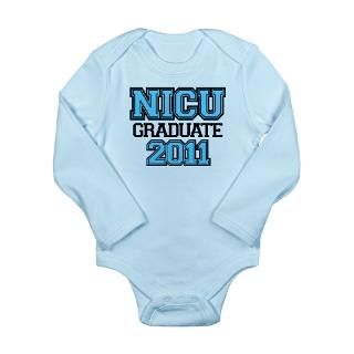 NICU Graduate 2011   boy Long Sleeve Infant Bodysu