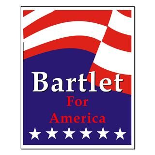 Small Poster  Bartlet For America Online store