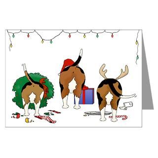 Beagle Greeting Cards  Beagle Christmas Greeting Cards (Pk of 10