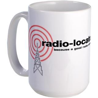Radio Locator 15 oz. Mug  Radio Locator Online Store  Radio Locator