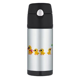 Gifts  Drinkware  Distracted Duck Thermos Bottle (12 oz)