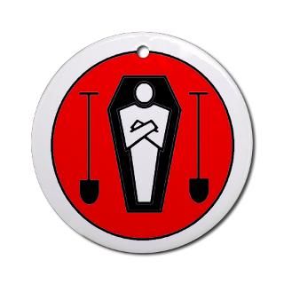 Grave Diggers Union local 13 Ornament (Round) for $12.50