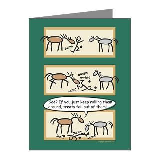 Christmas Note Cards  Holiday Treats Note sized Cards (Pk of 20