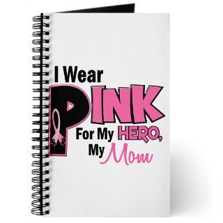 Wear Pink For My Mom 19 Journal for $12.50