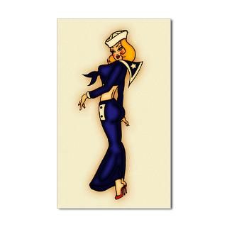 Pin Up Girl Stickers  Car Bumper Stickers, Decals
