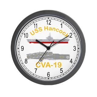 Cva 19 Gifts > Cva 19 Home Decor > USS Hancock CVA 19 Wall Clock