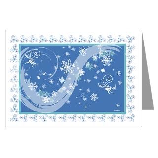 Artistic Greeting Cards  Blizzard Fairies Greeting Cards (Pk of 20