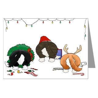  Butt Greeting Cards  Welsh Corgi Christmas Cards (Pk of 20