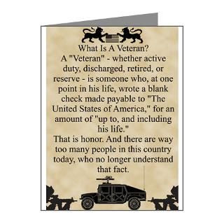 Air Force Note Cards  What is a Veteran Note Cards (Pk of 20