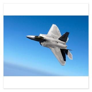 Air Force Raptor F 22 5.25 x 5.25 Flat Cards for $1.50