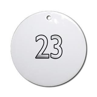 22 Gifts  22 Home Decor  23 (twenty three) Ornament (Round)