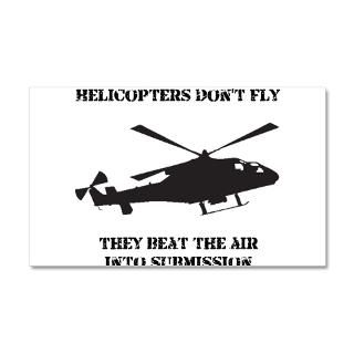 Wall Decals > Helicopter Submission STYLE B 38.5 x 24.5 Wall Pee
