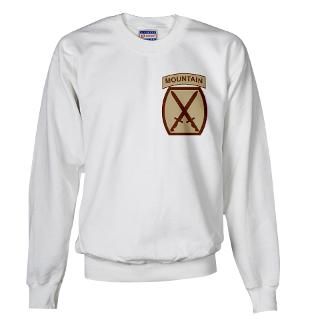 Division Sweatshirts & Hoodies  10th Mountain Division Shirt 27