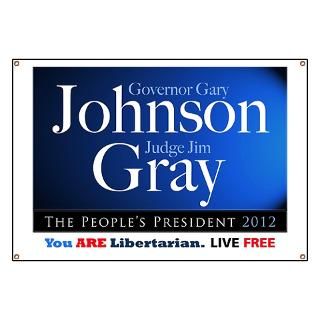 Yard Signs & Banners  Gary Johnson For President