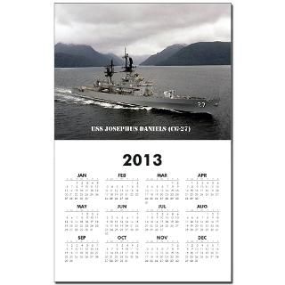 USS JOSEPHUS DANIELS (CG 27) Calendar Print