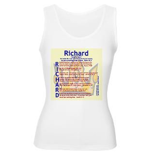 Richard Acrostic Poem Womens Dark T Shirt