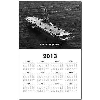 32 Gifts  32 Home Office  USS LEYTE (CVS 32) Calendar Print