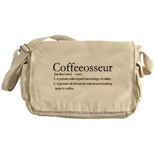 Coffeeosseur.PNG Messenger Bag for $37.50