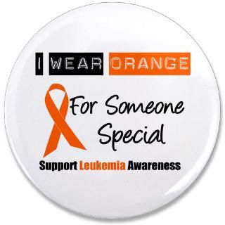 Blood Cancer Gifts  Blood Cancer Buttons  Leukemia I Wear Orange