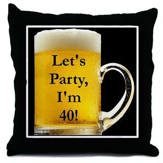 Lets Party Im 40! : 40th Birthday T Shirts & Party Gift Ideas