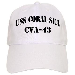 Cap > USS CORAL SEA (CVA 43) STORE : THE USS CORAL SEA (CVA 43) STORE