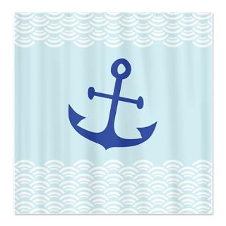 Nautical Shower Curtains  Custom Themed Nautical Bath Curtains