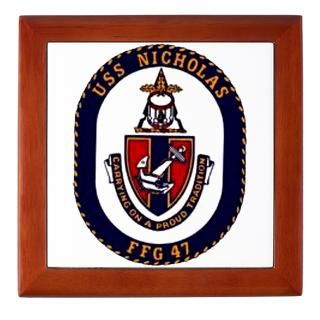 47 Gifts > 47 Home Decor > USS Nicholas FFG 47 Navy Ship Keepsake