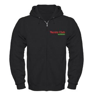 varsity club zip hoodie dark $ 47 99