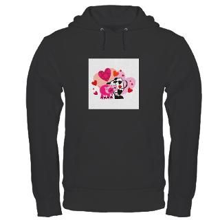 Cute Cow and Pig Valentine Womens Plus Size V Nec