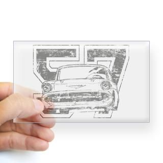 57 Shoebox Rectangle Decal for $4.25