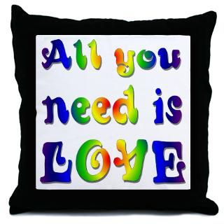 60S Gifts  60S More Fun Stuff  Love 60s Throw Pillow