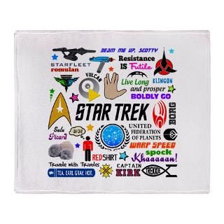 Star Trek Memories Stadium Blanket for $59.50