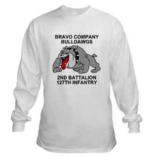Infantry Bravo Company Shirt 63 Long Sleeve T Shirt by army_shirts